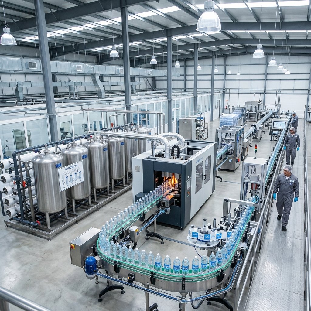 High-Speed Automated Blow Molding Unit